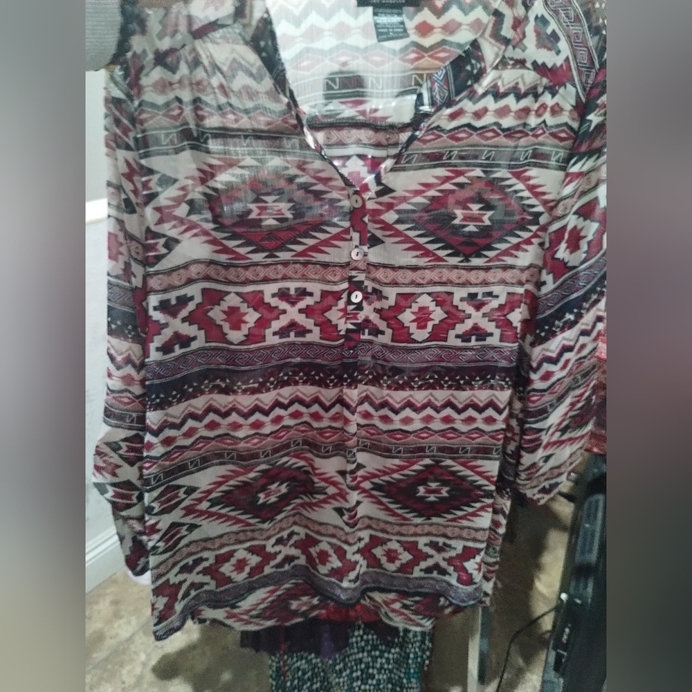 Large about a girl blouse